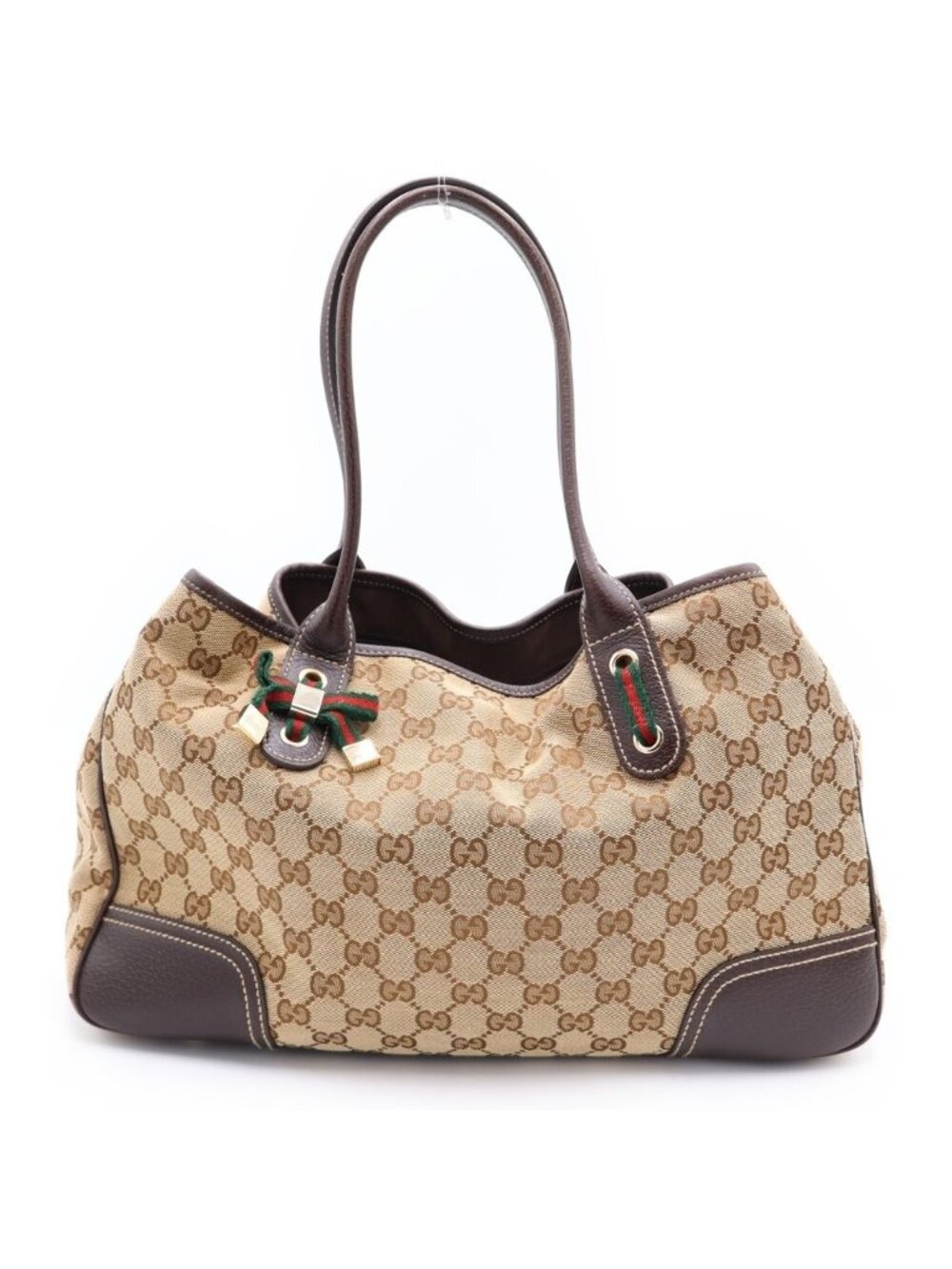 Gucci Tote GG Canvas Sherry Line Brown